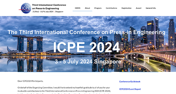 3rd ICPE Website